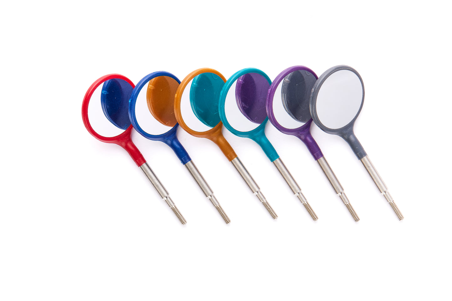 #4 Crystal HD® Resin Mouth Mirror Screw-On Heads Jewel (12pk-Cone Socket)