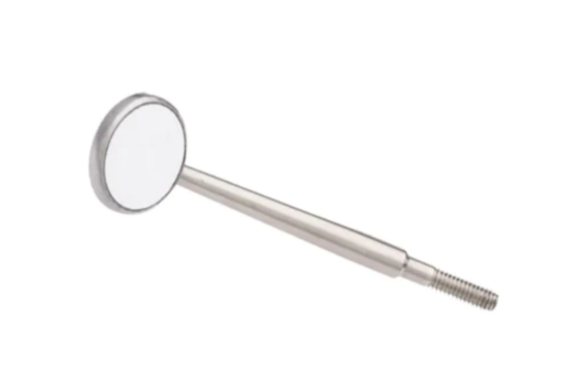 #0 Crystal HD® Stainless Steel Mouth Mirror Screw-On Head (3pk-Cone Socket)