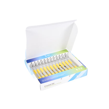 #4 Crystal HD® Resin Mouth Mirror Soft Grip Double-Sided (12 Pack)