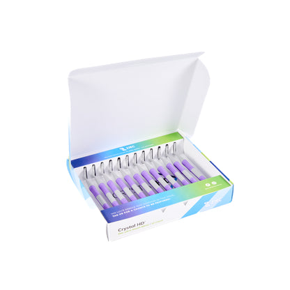 #4 Crystal HD® Resin Mouth Mirror Soft Grip Double-Sided (12 Pack)