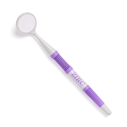 #5 Crystal HD® Mouth Mirror Soft Grip Neon Purple (4 Pack)
