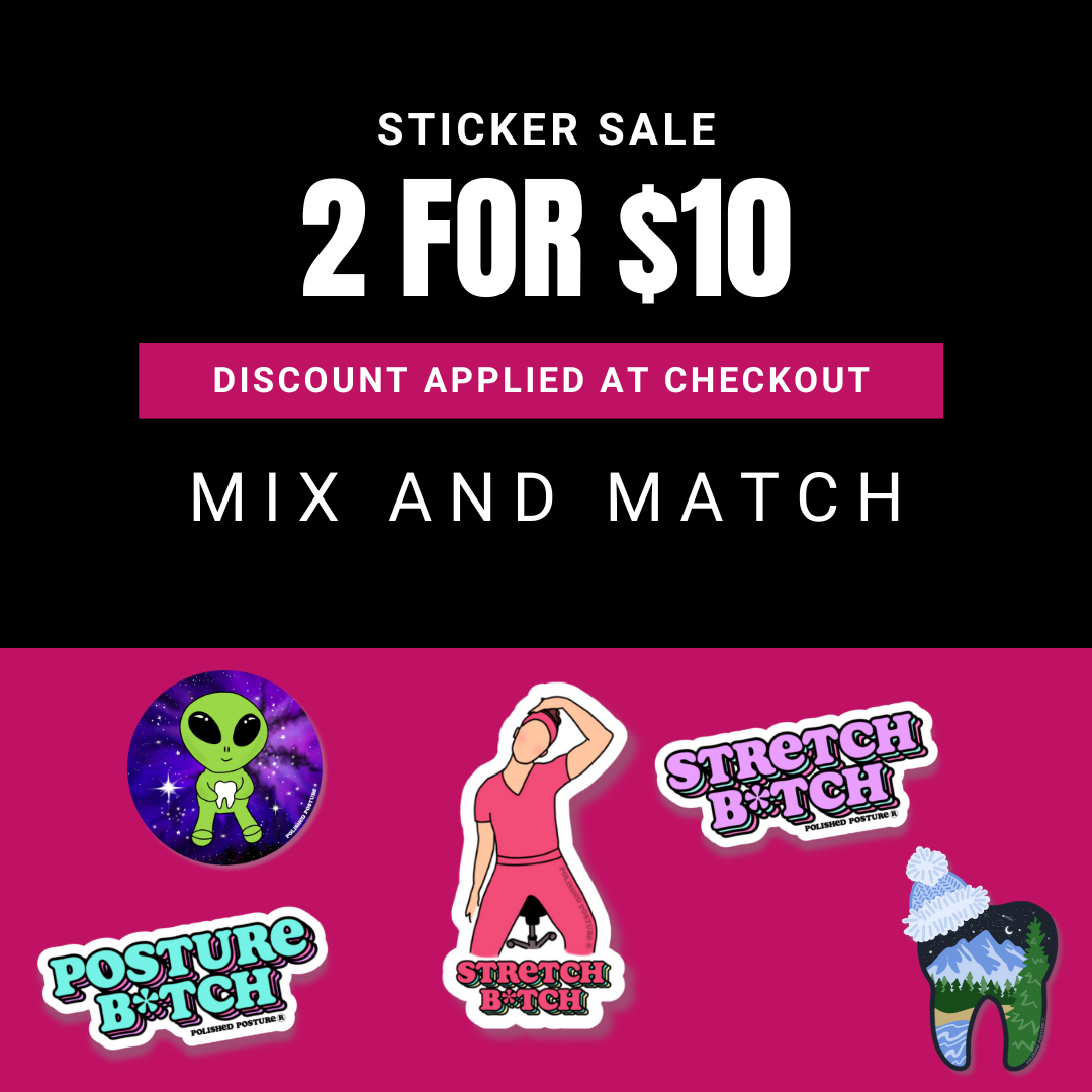 Posture Device Sticker Special Offers – Polished Posture