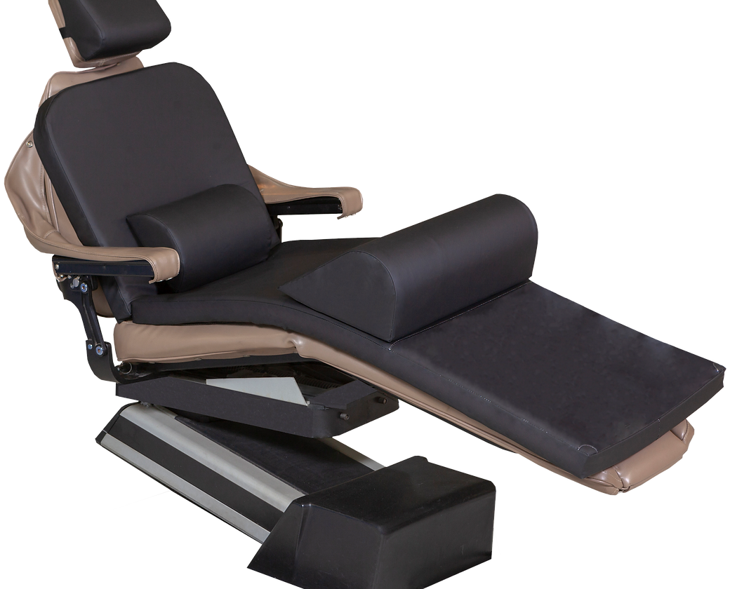 Chair Overlay Mediposture Dental Chair Overlay System W/3.5” CLASSIC Memory Headrest ...